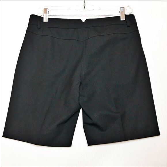 Euc Theory black wool chino dressy shorts sz 4 - Picture 2 of 4
